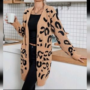 Leopard cardigan